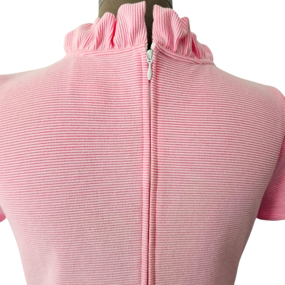 Lilly Pulitzer Tisbury Shift Dress Prosecco Pink Lucky Catch Stripe Sz Small - Picture 5 of 16